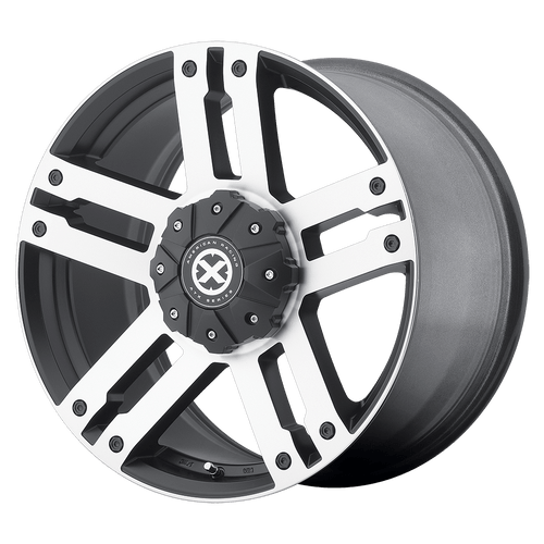 ATX Series AX190 DUNE 5X120 20X9 +18 SATIN BLACK WITH MACHINED FACE