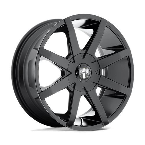 DUB 1PC S110 PUSH 6X135/6X139.7 20X8.5 +25 GLOSS BLACK