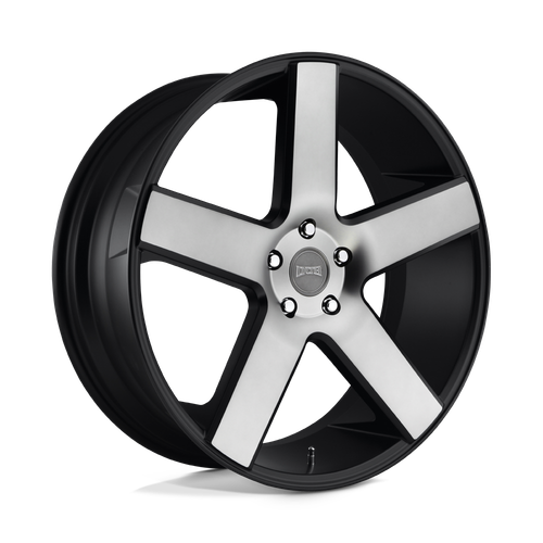 DUB 1PC S116 BALLER 5X120 22X8.5 +35 MATTE BLACK DOUBLE DARK TINT