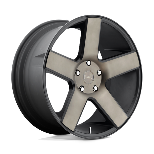 DUB 1PC S116 BALLER 5X115 22X9 +15 MATTE BLACK DOUBLE DARK TINT