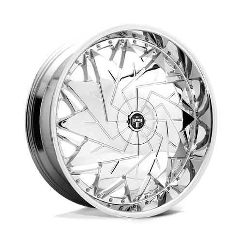 DUB 1PC S235 DAZR 5X115/5X120 26X9 +15 CHROME PLATED