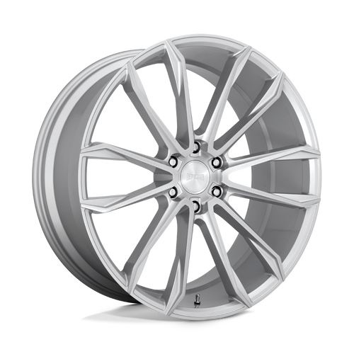 DUB 1PC S248 CLOUT 6X139.7 24X10 +30 GLOSS SILVER BRUSHED