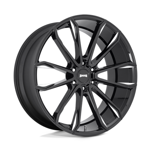 DUB 1PC S252 CLOUT 6X139.7 24X10 +30 GLOSS BLACK MILLED