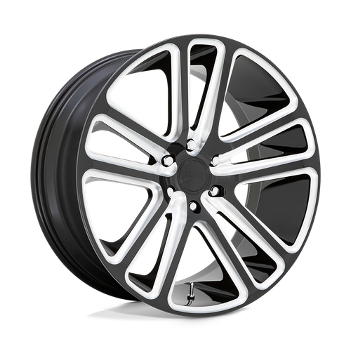 DUB 1PC S255 FLEX 6X139.7 24X10 +30 GLOSS BLACK MILLED