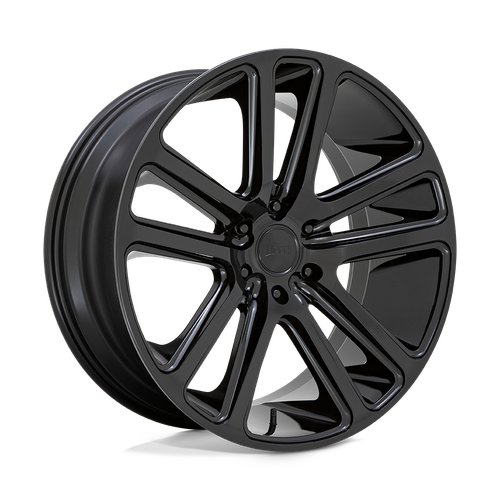 DUB 1PC S256 FLEX 5X115 22X9.5 +20 GLOSS BLACK