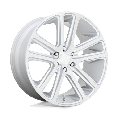 DUB 1PC S257 FLEX 6X139.7 26X10 +30 GLOSS SILVER BRUSHED FACE
