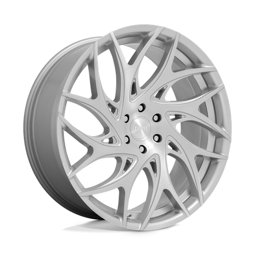 DUB 1PC S261 G.O.A.T. 5X120 22X9 +35 SILVER BRUSHED FACE
