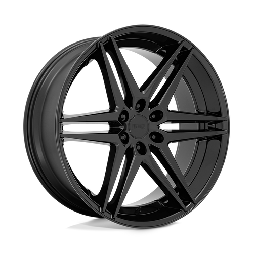 DUB 1PC S268 DIRTY DOG 6X135 26X10 +30 ALL GLOSSY BLACK