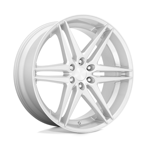 DUB 1PC S270 DIRTY DOG 6X139.7 26X10 +25 SILVER WITH BRUSHED FACE