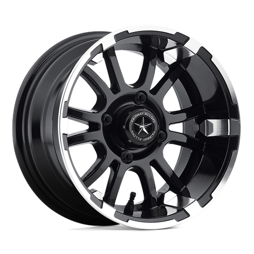 Fairway Alloys FA132 SIXER 4X101.6 12X6 -20 MACHINED MATTE BLACK