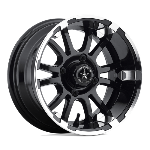 Fairway Alloys FA134 SIXER 4X101.6 14X6.5 -20 MACHINED MATTE BLACK