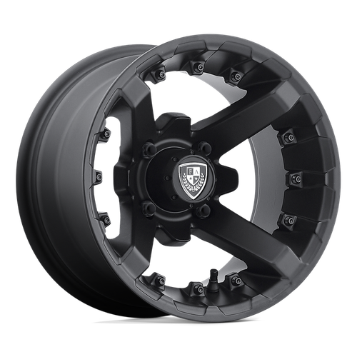 Fairway Alloys FA138 BATTLE 4X101.6 12X7 -47 MATTE BLACK