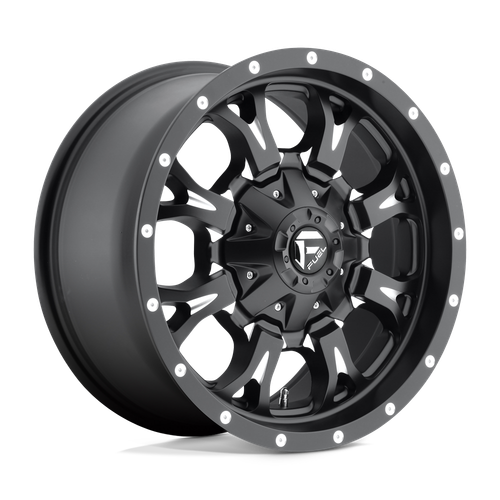 Fuel 1PC D517 KRANK 8X180 20X9 +20 MATTE BLACK MILLED