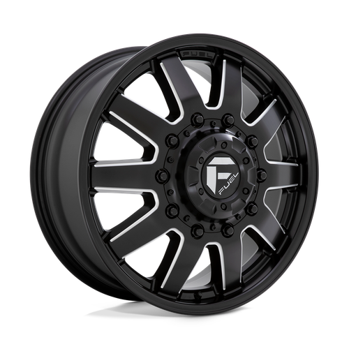 Fuel 1PC D538 MAVERICK 8X200 24X8.25 +105 MATTE BLACK MILLED wheel for 2012 Ford F-450 Super Duty