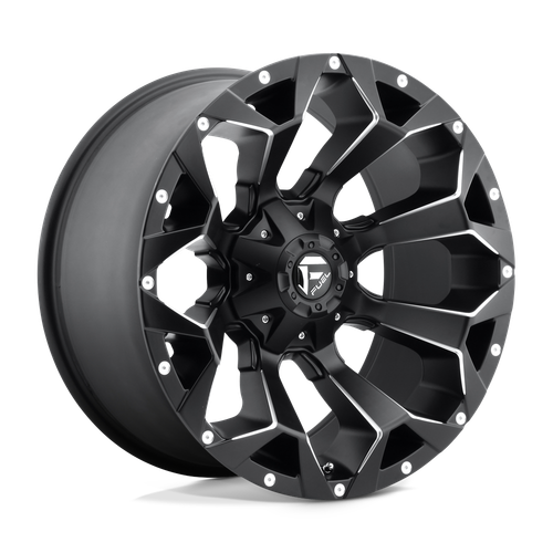 Fuel 1PC D546 ASSAULT 5X139.7/5X150 20X9 +20 MATTE BLACK MILLED