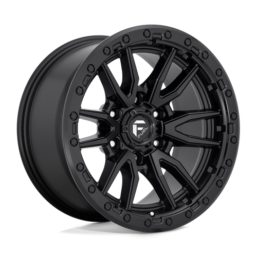 Fuel 1PC D679 REBEL 6X120 18X9 +20 MATTE BLACK wheel for 2024 Cadillac XT5