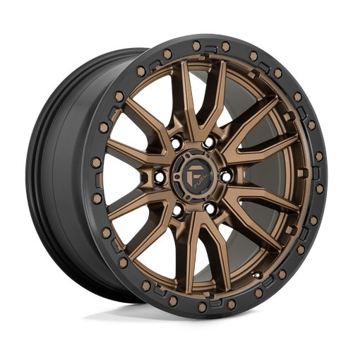 Fuel D681 REBEL MATTE BRONZE BEAD RING wheel