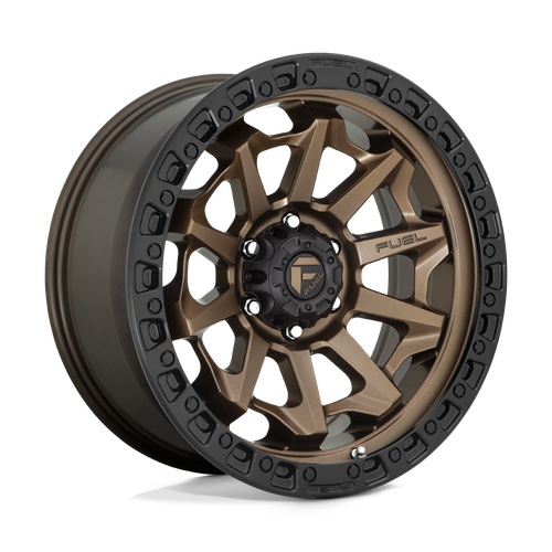 Fuel 1PC D696 COVERT 6X139.7 16X8 +1 MATTE BRONZE BLACK BEAD RING wheel for 1976 Gmc K15
