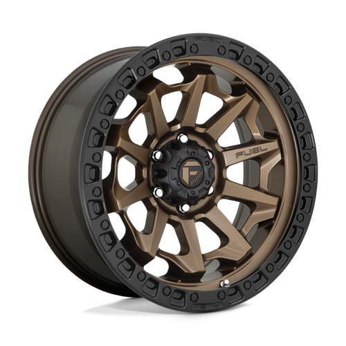 Fuel 1PC D696 COVERT 5X139.7 16X8 +1 MATTE BRONZE BLACK BEAD RING wheel for 1949 Ford F-1