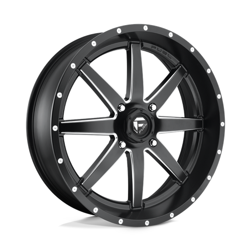 Fuel UTV D538 MAVERICK 4X156 15X7 +13 MATTE BLACK MILLED