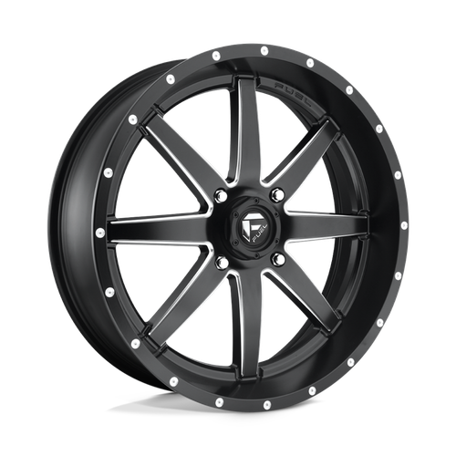 Fuel UTV D538 MAVERICK 4X137 16X7 +13 MATTE BLACK MILLED