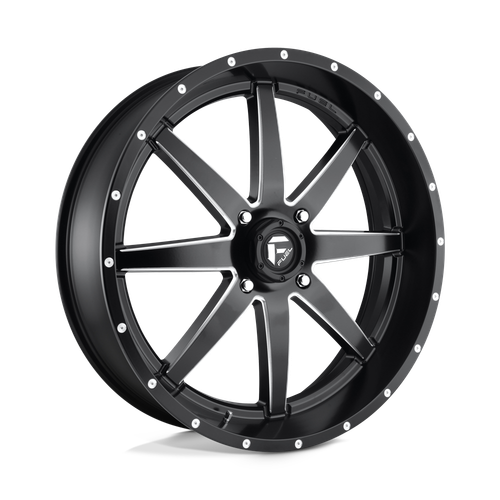 Fuel UTV D538 MAVERICK 4X137 24X7 +13 MATTE BLACK MILLED