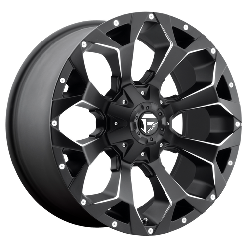 Fuel UTV D546 ASSAULT 4X156 15X7 +13 MATTE BLACK MILLED