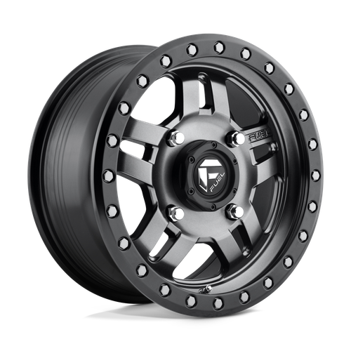 Fuel UTV D558 ANZA 4X137 15X7 +13 MATTE GUN METAL BLACK BEAD RING