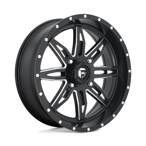 Fuel UTV D567 LETHAL 4X156 20X7 +13 MATTE BLACK MILLED
