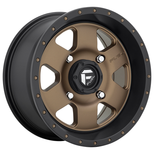 Fuel UTV D617 PODIUM 4X156 15X7 +13 MATTE BRONZE BLACK BEAD RING