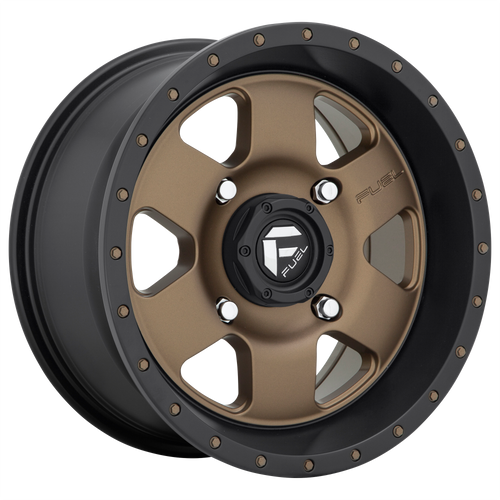 Fuel UTV D617 PODIUM 4X137 15X7 +13 MATTE BRONZE BLACK BEAD RING