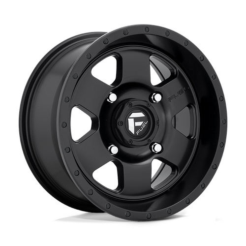 Fuel UTV D618 PODIUM 4X137 15X7 +13 MATTE BLACK