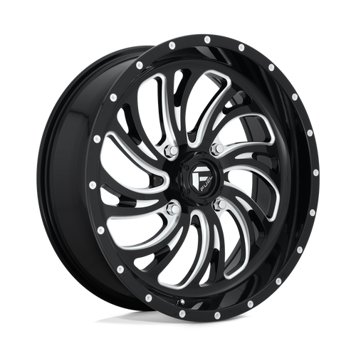 Fuel UTV D641 KOMPRESSOR 4X137 18X7 +13 GLOSS BLACK MILLED