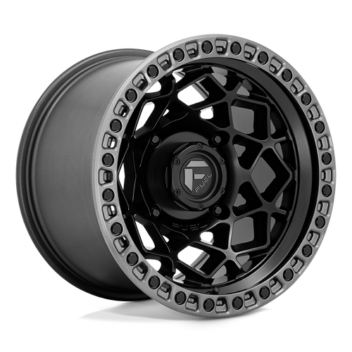 Fuel UTV D783 UNIT UTV 4X137 15X10 +0 MATTE BLACK WITH GUNMETAL RING