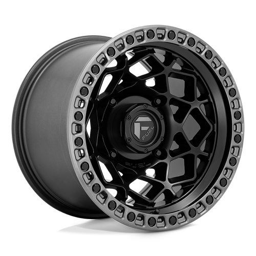 Fuel UTV D783 UNIT UTV 4X156 15X7 +10 MATTE BLACK WITH GUNMETAL RING