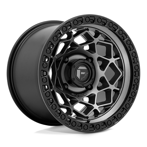 Fuel UTV D784 UNIT UTV 4X156 15X7 +10 GUNMETAL WITH MATTE BLACK RING