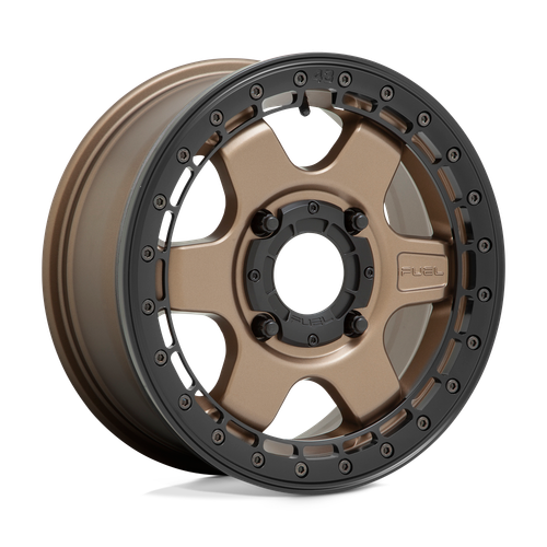 Fuel UTV D924 BLOCK BEADLOCK 4X156 15X6 +38 MATTE BRONZE WITH BLACK RING