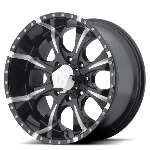 Helo HE791 MAXX 5X114.3 16X8 +0 GLOSS BLACK MILLED