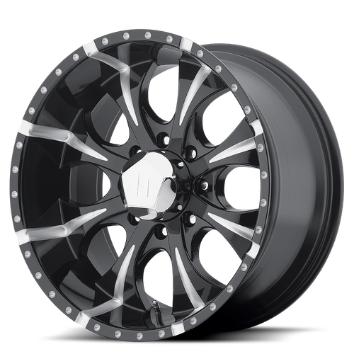 Helo HE791 MAXX 8X170 18X9 -12 GLOSS BLACK MILLED