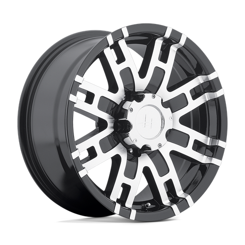 Helo HE835 8X165.1 20X9 +18 GLOSS BLACK MACHINED
