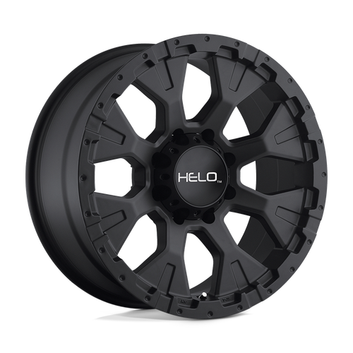 Helo HE878 5X135 17X9 -12 SATIN BLACK