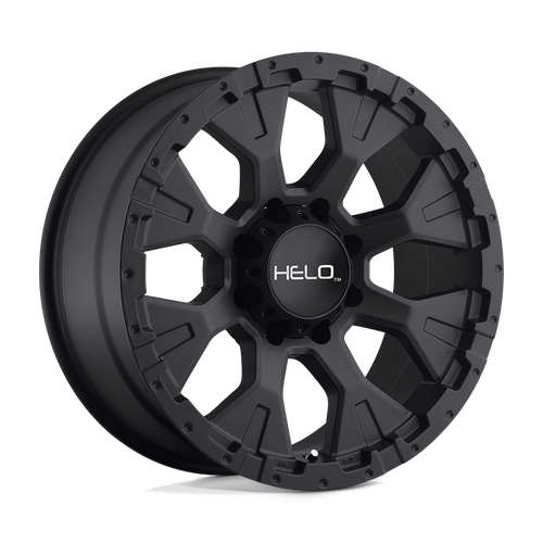 Helo HE878 8X170 17X9 -12 SATIN BLACK