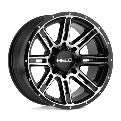 Helo HE900 5X139.7 20X10 -24 GLOSS BLACK MACHINED