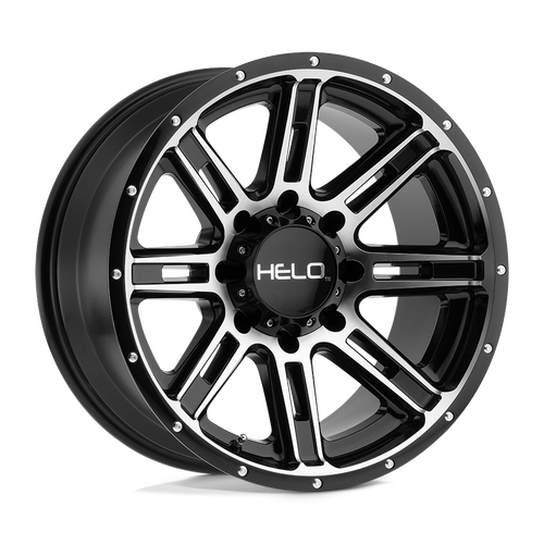 Helo HE900 6X139.7 20X9 +0 GLOSS BLACK MACHINED