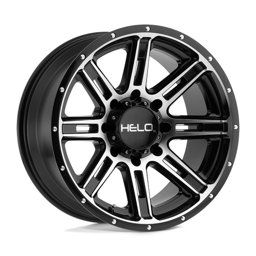 Helo HE900 5X127 18X9 +0 GLOSS BLACK MACHINED