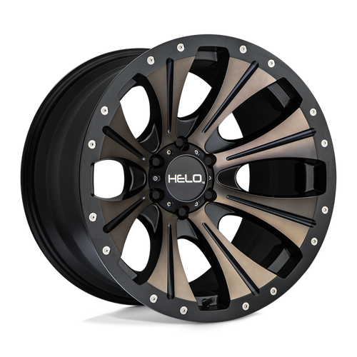 ハロー Helo HE90479080700 Helo Series HE904 Satin Black Wheels | Summit