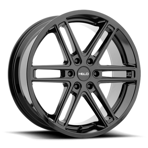 Helo HE908 6X120 22X9 +30 GLOSS BLACK