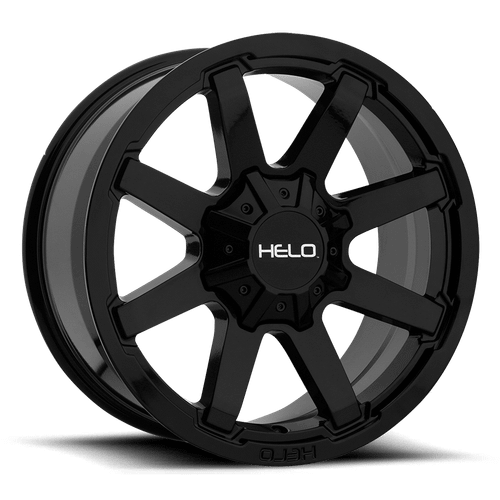 Helo HE909 BLANK 20X9 +0 GLOSS BLACK