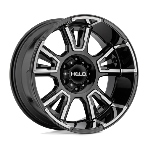 Helo HE914 5X127 20X9 +0 GLOSS BLACK MACHINED