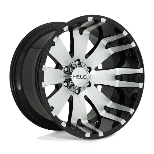 Helo HE917 6X135 20X9 +18 GLOSS BLACK MACHINED